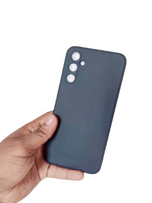 Picture of For Samsung Galaxy A35 5G Phone Case Camera protection Liquid Silicone Soft Gel Rubber Shockproof Cover For Samsung A35 Back Cover