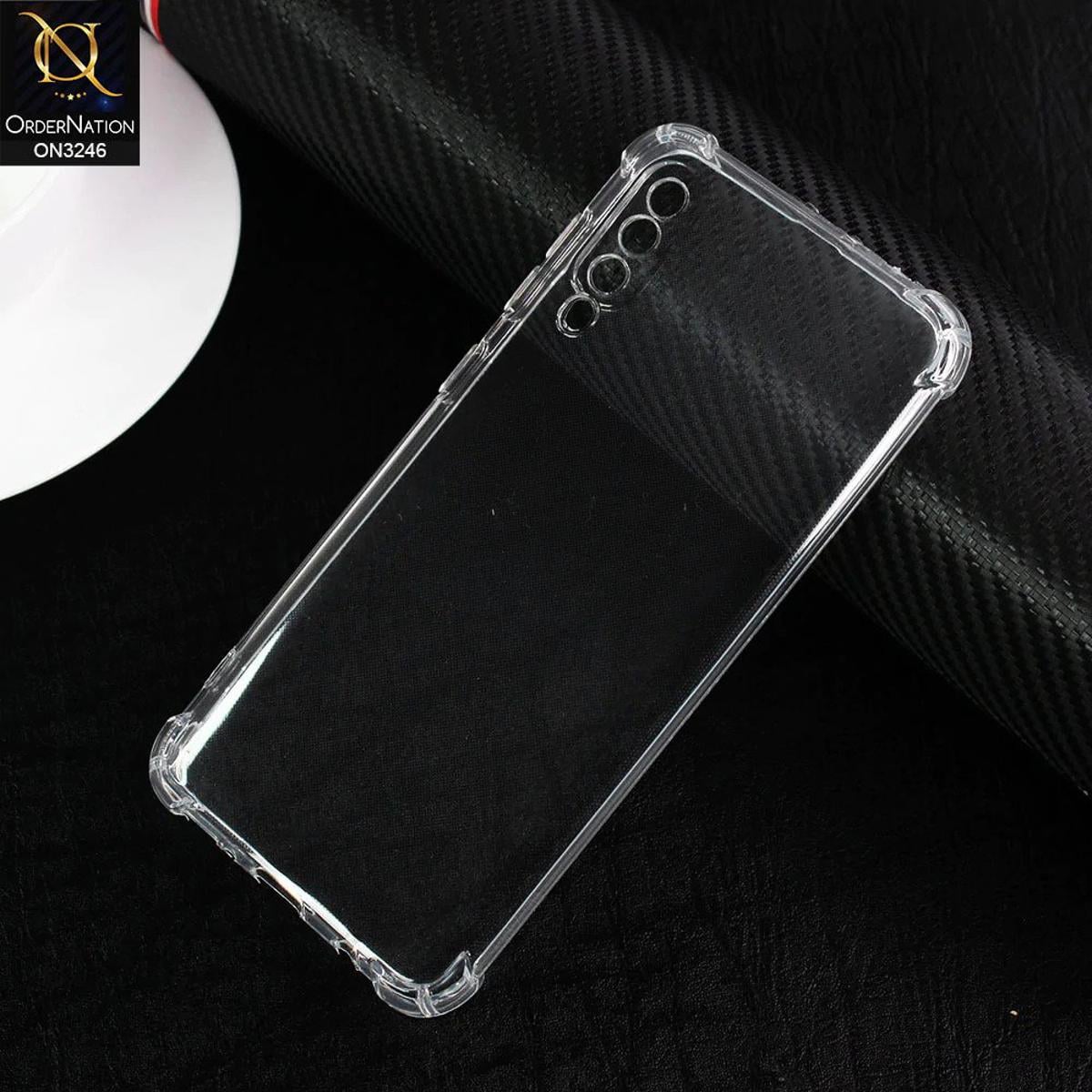 Picture of Samsung Galaxy A50/A50s/A30s Camera Protection Premium Silicone Case Crystal Clear Soft TPU Ultra-Thin Transparent Flexible Protective Mobile Phone Back Cover