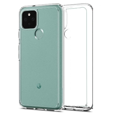 Picture of Google pixel 5 Transparent Soft Flexible Clear TPU Back Case Cover