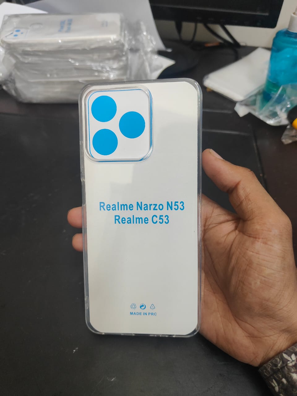 Picture of Realme C51/Realme C53/realme Note 50 Transparent back Case