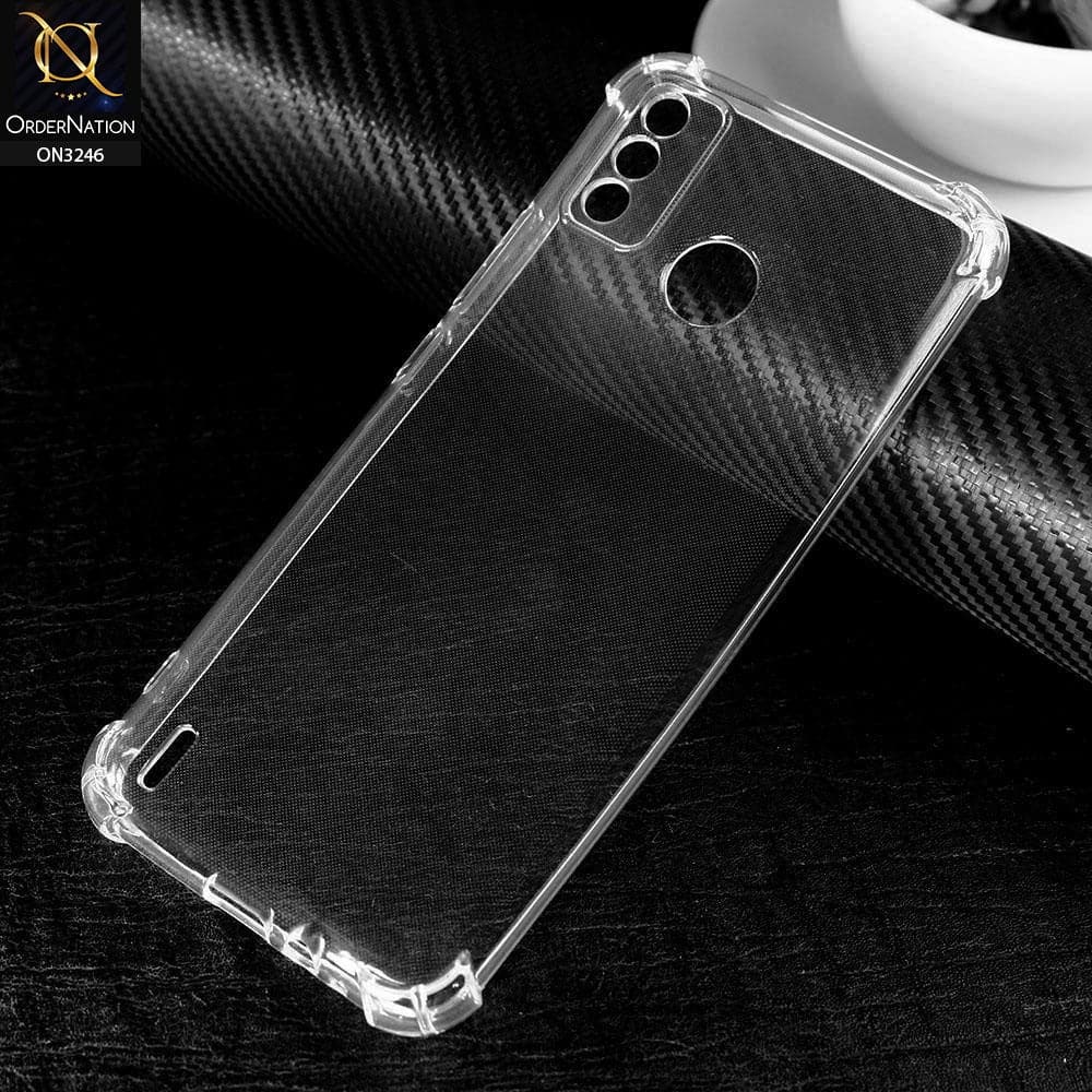 Picture of For Tecno Spark 6 Go/Tecno Spark 6 Go 2020 Soft Silicon Transparent Bumper Case Back Cover