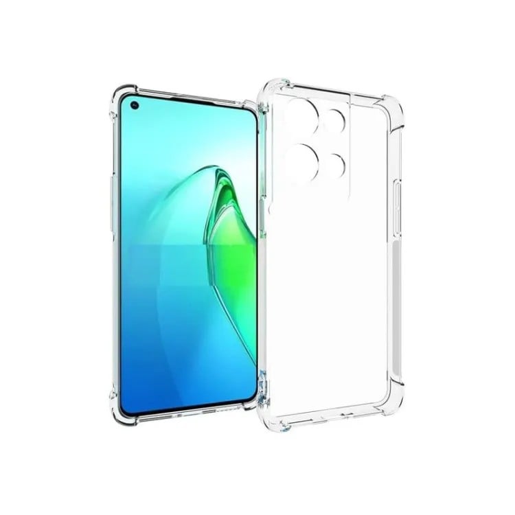 Picture of Tecno Spark Go 2023/Pop 7/Pop 7 Pro/Infinix Smart 7 Back Cover Full Transparent White Tpu Case