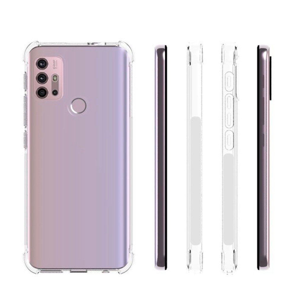 Picture of For Motorola Moto G30 / G10 /G30 Shockproof Non-slip Thickening TPU Phone Case(Transparent)