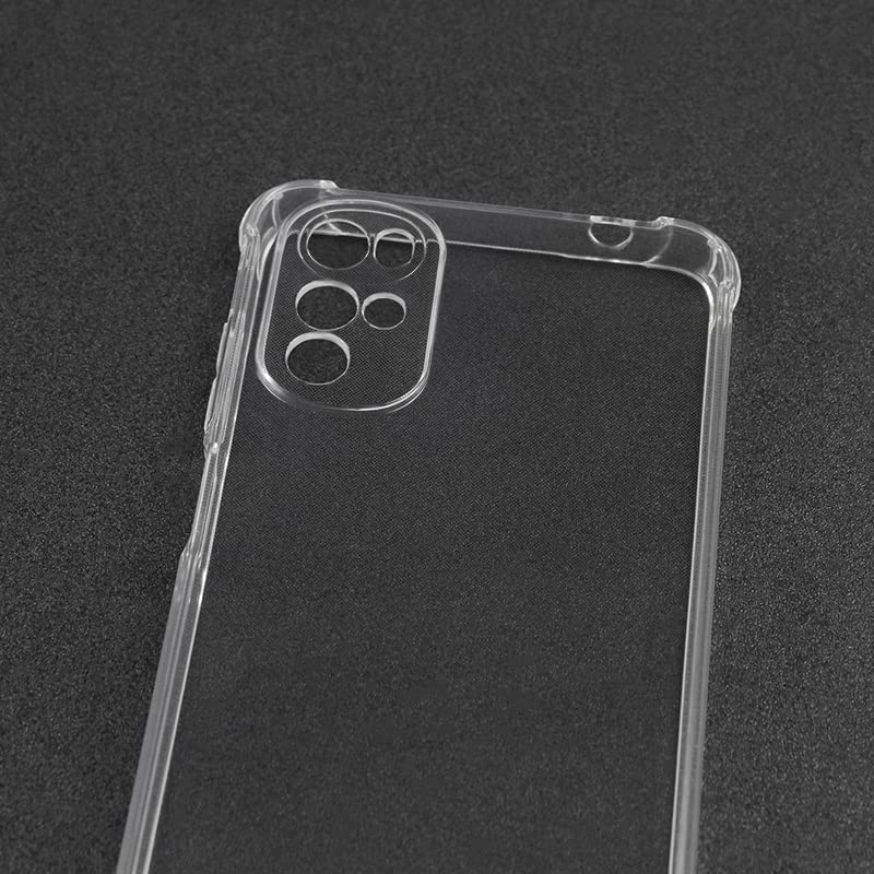 Picture of Motorola Moto G22/Motorola Moto E22 Premium Silicone Case Crystal Clear Soft TPU Ultra-Thin Transparent Flexible Protective Mobile Phone Back Cover