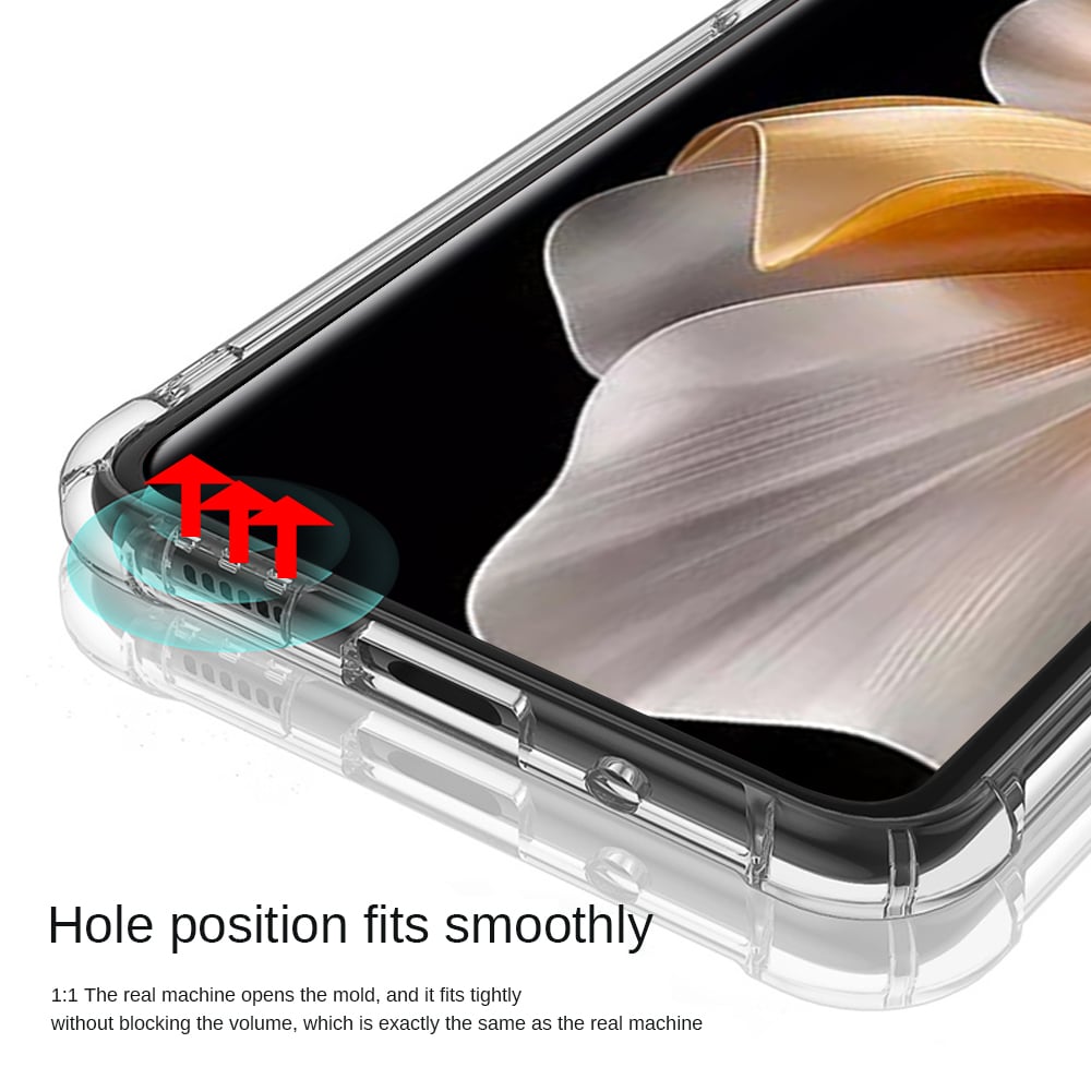 Picture of Vivo V30 Pro 5G Clear Silicone Case For Vivo V30 Camera Protect Cover Vivo V30 V30 Pro Vivo V30 Pro 5G 6.78 inch TPU Soft Case Funda Coque