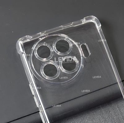 Picture of For Tecno Spark 20 Pro Plus 5G Shockproof TPU Bumper Clear Soft Silicone Acrylic Mobile Phone Case [ Pani Cover ] Back Cover