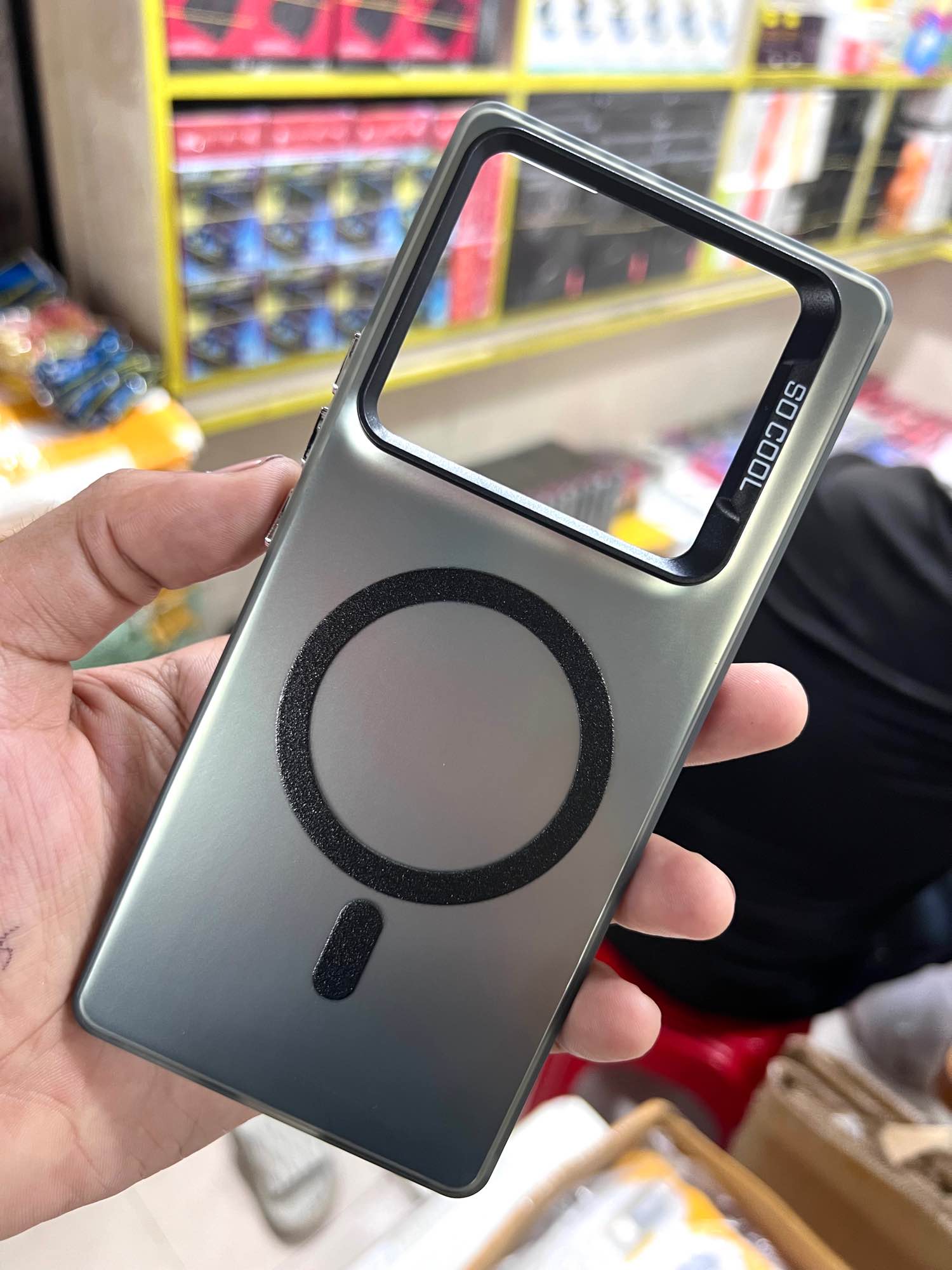 Picture of infinix Note 40 matte finish premium back cover