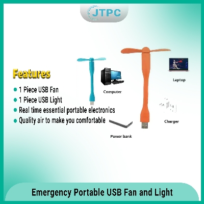 Picture of Emergency Portable USB Fan and Light