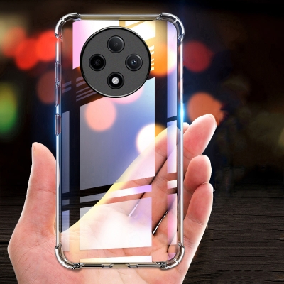 Picture of transparent back cover for Oppo reno 12F /Oppo Reno 12F 5G
