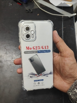 Picture of For Motorola Moto G23/ Motorola Moto G13 Luxury Crystal Clear Case Soft Silicone Shockproof Transparent Shell TPU Back Cover Motorola Moto G23