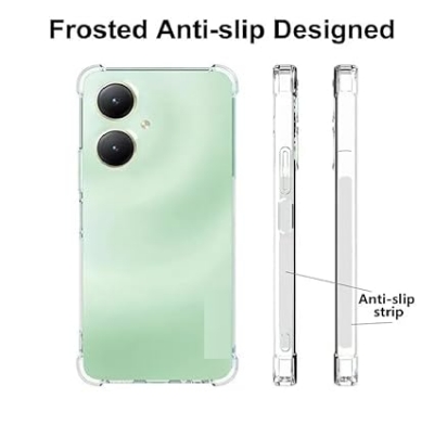Picture of transparent back cover for realme c61 4g/narzo note 60 4g/narzo n61 4g