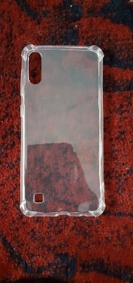 Picture of Samsung Galaxy A10 Anti-Shock Air Cushions Drop Resistance Transparent TPU Case Silicone Back Cover
