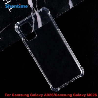 Picture of Transparent back cover For Samsung Galaxy M02s / Samsung Galaxy A02s Luxury transparent Protect Back Cover Soft Case