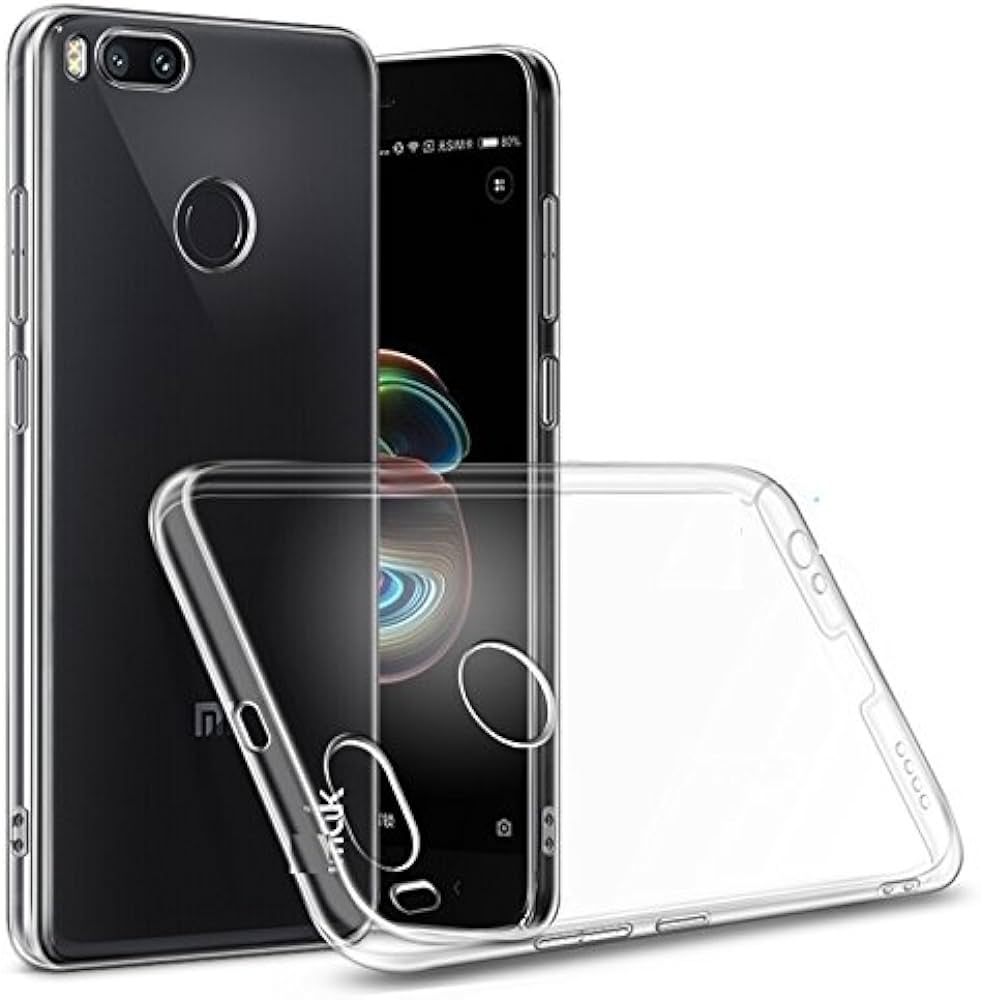 Picture of For Xiaomi Mi A1 / Mi 5X Reinforced Shockproof Cushion Back Clear Hybrid Transparent Sof Tpu Back Cover For Xiaomi Mi A1 / Mi 5X Phone Case