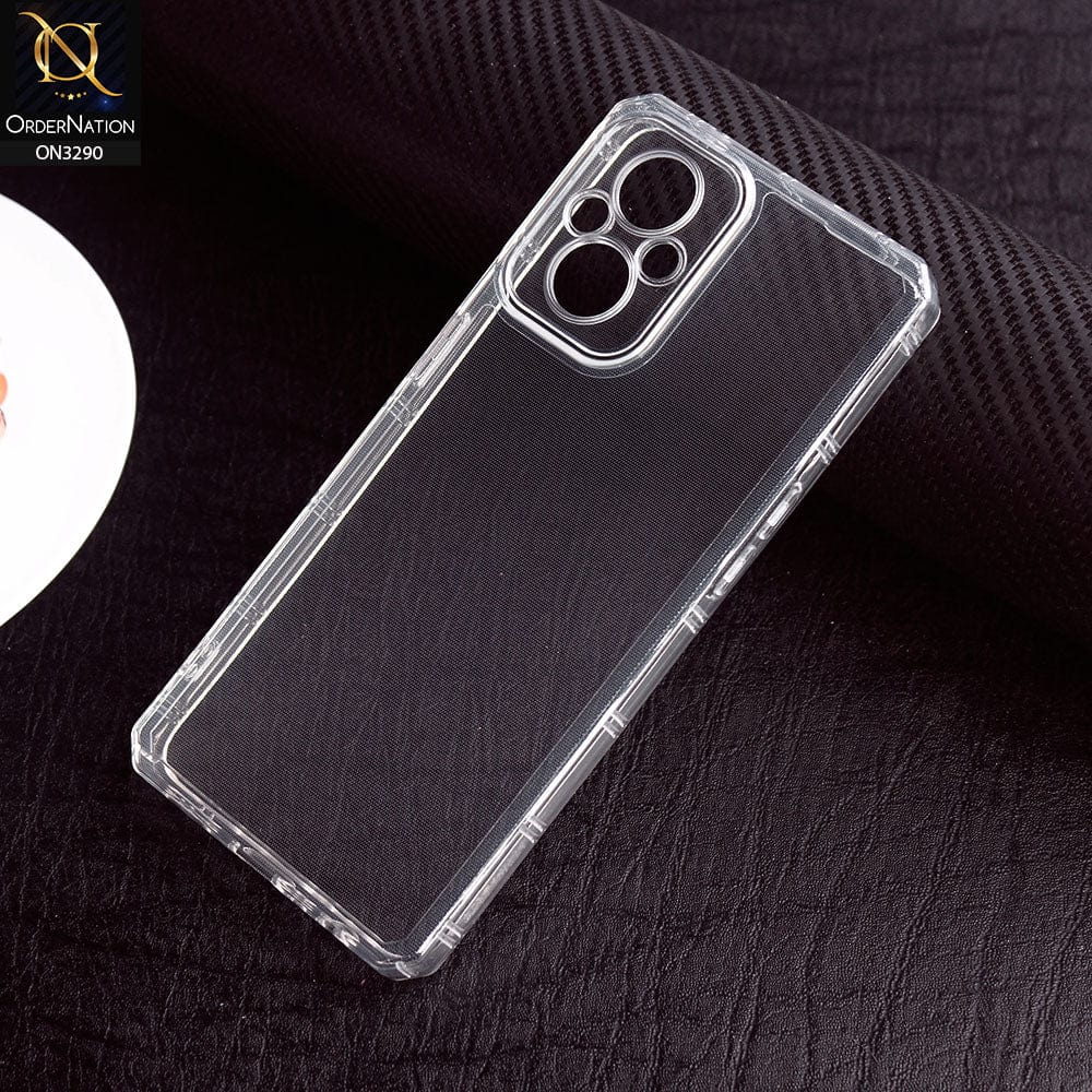 Picture of For OPPO F21 PRO 5G / Reno7 Z 5G / Reno 7 Lite / Reno 8 Lite IMPT Premium Silicone Case Crystal Clear Soft TPU Ultra-Thin Transparent Flexible Protective Mobile Phone Back Cover