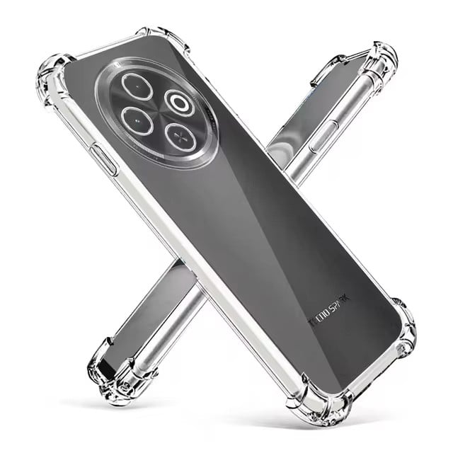 Picture of Xiaomi Redmi 14C 4g Flexible Clear Transparent Soft TPU Back Case Back Cover (Back Case Cover For Smartphone)