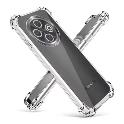 Picture of Tecno Spark 30C Flexible Clear Transparent Soft TPU Back Case Back Cover (Back Case Cover For Smartphone)