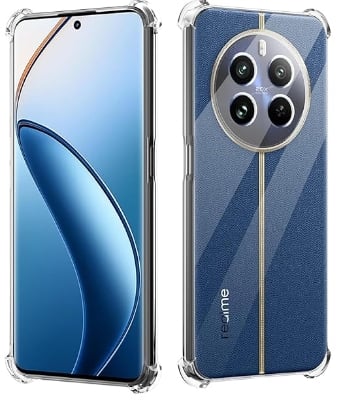 Picture of "Realme 12 5G ClearFlex Soft TPU Bumper Case"