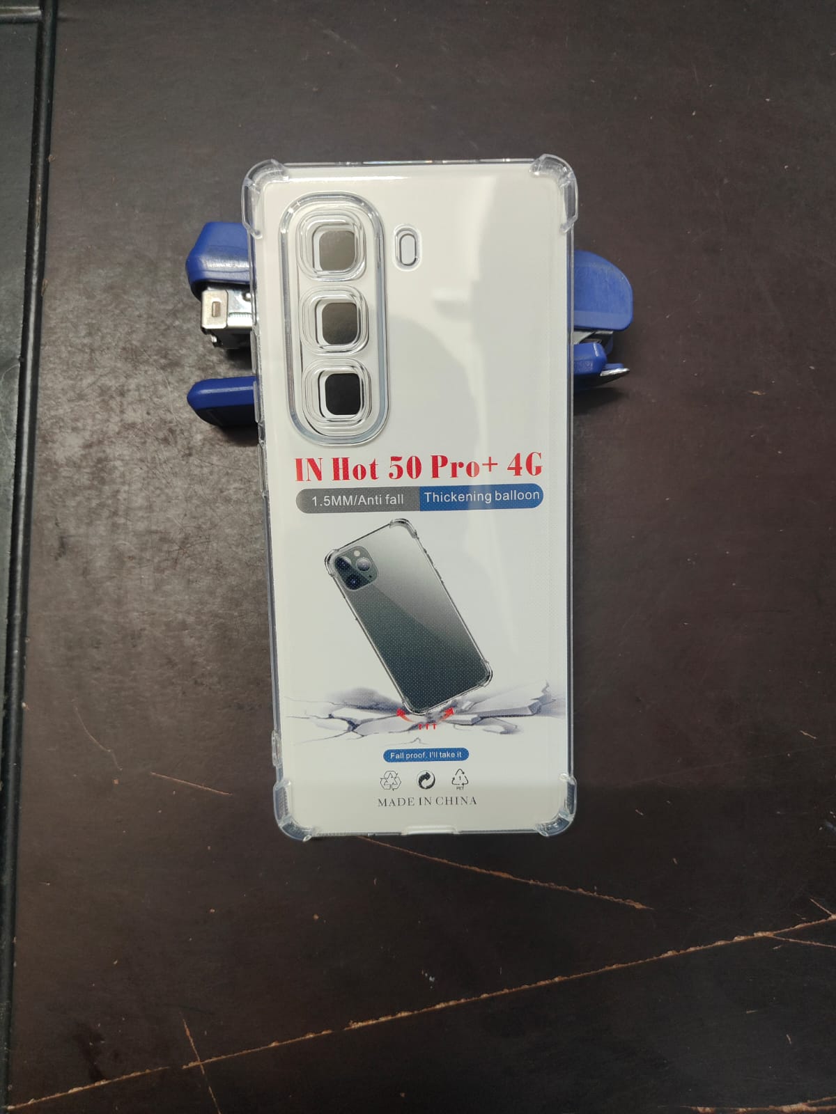 Picture of For Infinix Hot 50 Pro+ 4G soft shock proof clear transparent back cover