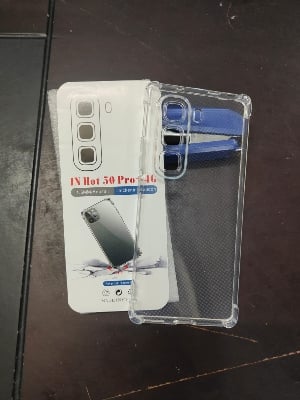 Picture of For Infinix Hot 50 Pro+ 4G soft shock proof clear transparent back cover