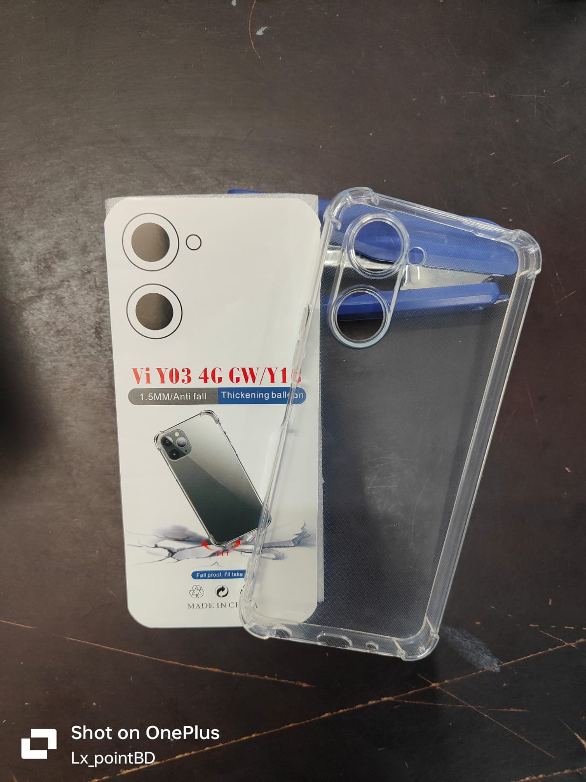 Picture of For Vivo Y03/Vivo Y03T/Vivo Y18 soft shock proof clear transparent back cover