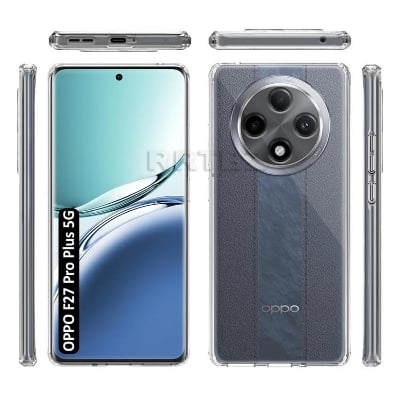 Picture of For Oppo F27 Pro Plus 5G Transparent Soft & Flexible TPU Mobile Back Cover