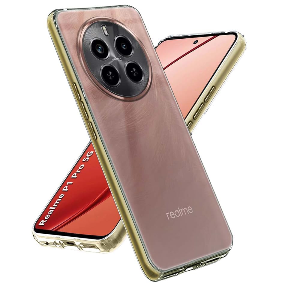 Picture of Realme P1 Pro 5G Transparent Soft & Flexible TPU Mobile Back Cover