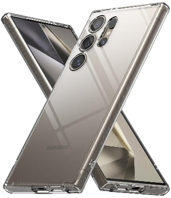Picture of Liquid Crystal Transparent Case For Samsung Galaxy S25 Ultra Case Crystal Clear