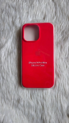 Picture of for  IPhone 12 Pro Max Luxury Silicone Protect Back Cover Soft Case[Red Colour]