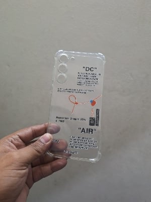 Picture of for samsung galaxy s23 plus clear transparent desigen back cover