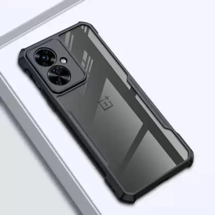 Picture of For Oneplus Nord N30 SE Luxury Xunddu Transparent Case Reinforced Corner With Shock-Proof Bumper Full Air Protection Phone Back Cover