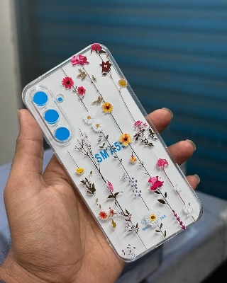 Picture of for samsung galaxy a55 5g soft clear printed back cover