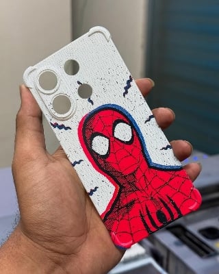 Picture of for redmi note 13 4g spider man back cover note 13 4g back cover