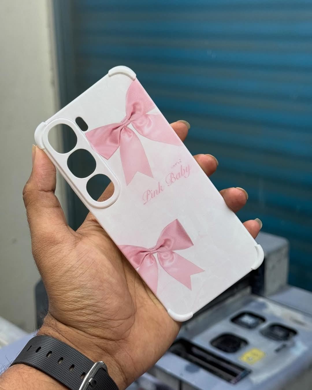 Picture of for vivo y19s soft printed stylish back cover