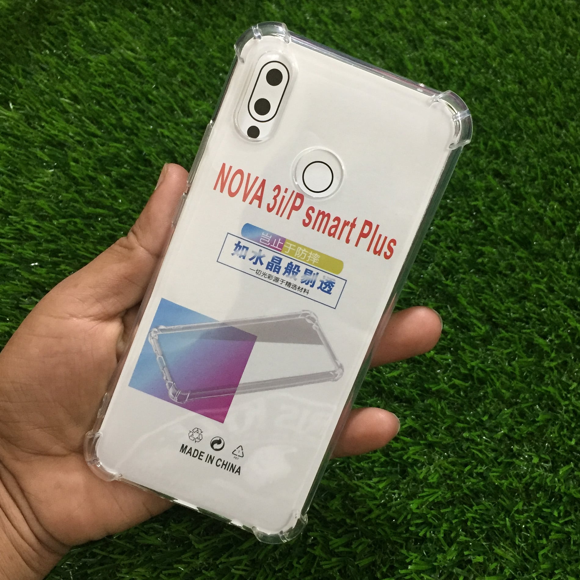Picture of Huawei Nova 3i Soft Silicone Transparent Back Cover Full Protection Shock Proof/ Break Proof Nova 3i Phone Case For Huawei.