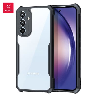Picture of 𝐒𝐚𝐦𝐬𝐮𝐧𝐠 𝐆𝐚𝐥𝐚𝐱𝐲 A𝟑𝟓 𝟓𝐠 Back Cover Silicone Shockproof Xundd Fusion Hard Back Cover Transparent With Camera Bump Protection 360 Degree For Samsung A35 5g Back Case M355g