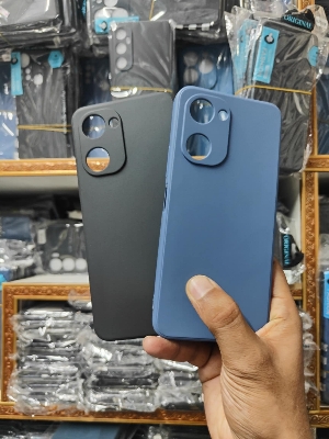 Picture of vivo Y03 / vivo Y18 / vivo Y03t / vivo Y18i / vivo Y18t / vivo Y18e Heavy Strong Liquid Silicone Soft Gel Rubber Shockproof Cover Case Back Cover