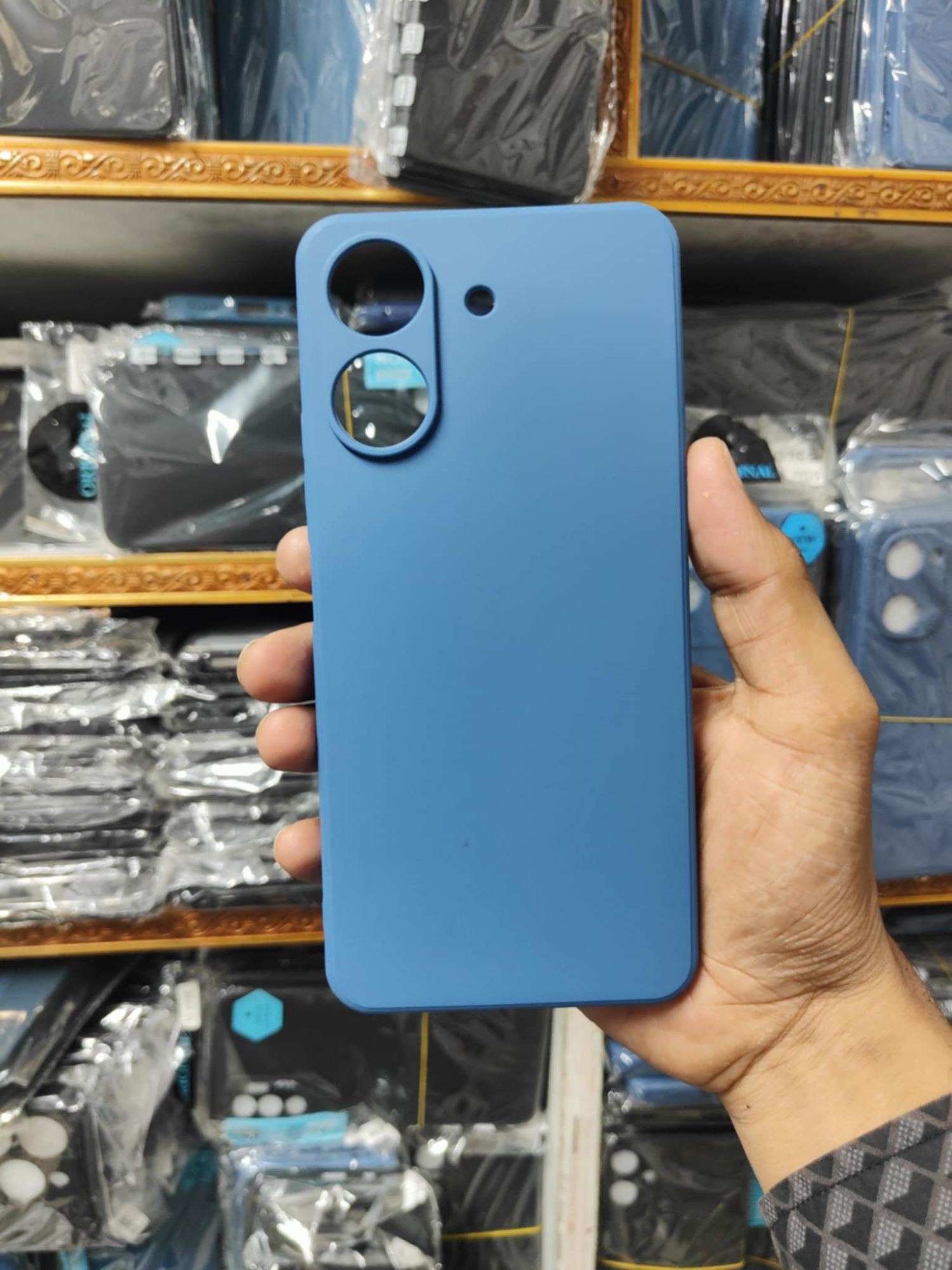 Picture of Case for Xiaomi Redmi 13C 13 C Luxury Square Liquid Silicone Phone Cover For Redmi 13C Redmi13c Soft Coque Cases For 13C 4G