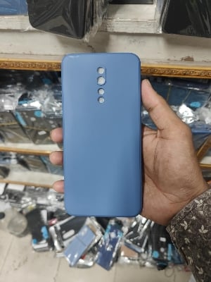Picture of For Oppo Reno Z Casing The New Liquid Silicone Angel Eyes Phone Case Full Anti-fall Shockproof Back Cover
