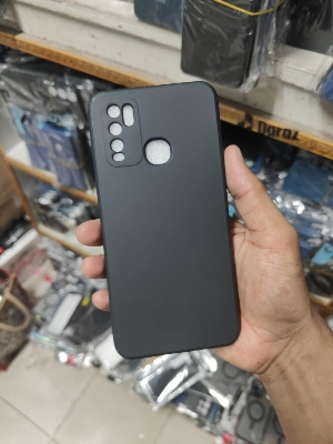 Picture of For Vivo Y30 / Vivo Y50 Liquid Silicone Cover Soft Phone Protective Bumper For Vivo Y50 / Vivo Y30 Back Cover