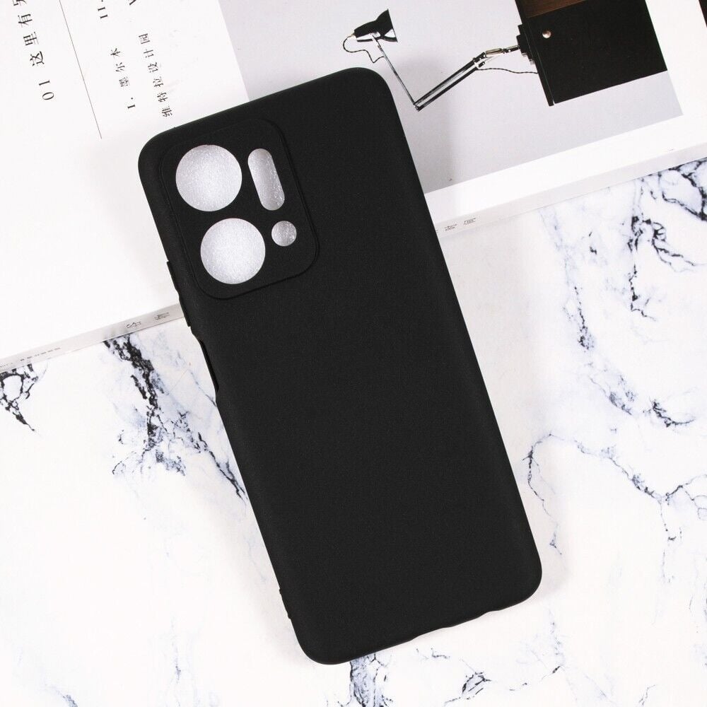 Picture of For Honor X7A 5G Heavy Strong Liquid Silicone Soft Gel Rubber Shockproof Back Cover - Camera - Phone Back Cover