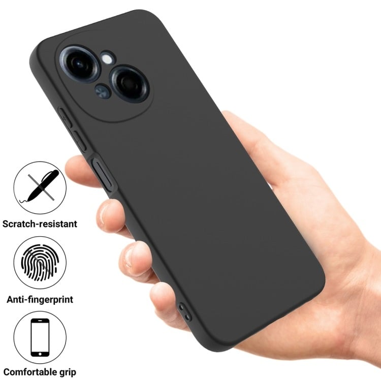 Picture of Tecno Spark Go 1 / POP 9 Back Cover Soft Matt Official Clothe Inside Liquid Silicon Case Camera Protection Phone Case for Tecno Spark Go 1 / POP 9