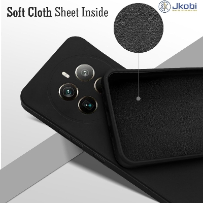 Picture of Realme 12 Plus ( 12+ ) / Realme 12 4G Cover Soft Liquid Silicon Official Clothe inside Camera Protection Phone Case For Realme 12 Plus / Realme 12