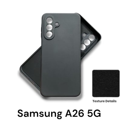 Picture of Samsung Galaxy A26 5G Back Cover Soft Matt Liquid Silicon Anti Shock Design Camera Protection Phone Case Samsung Galaxy A26 5G