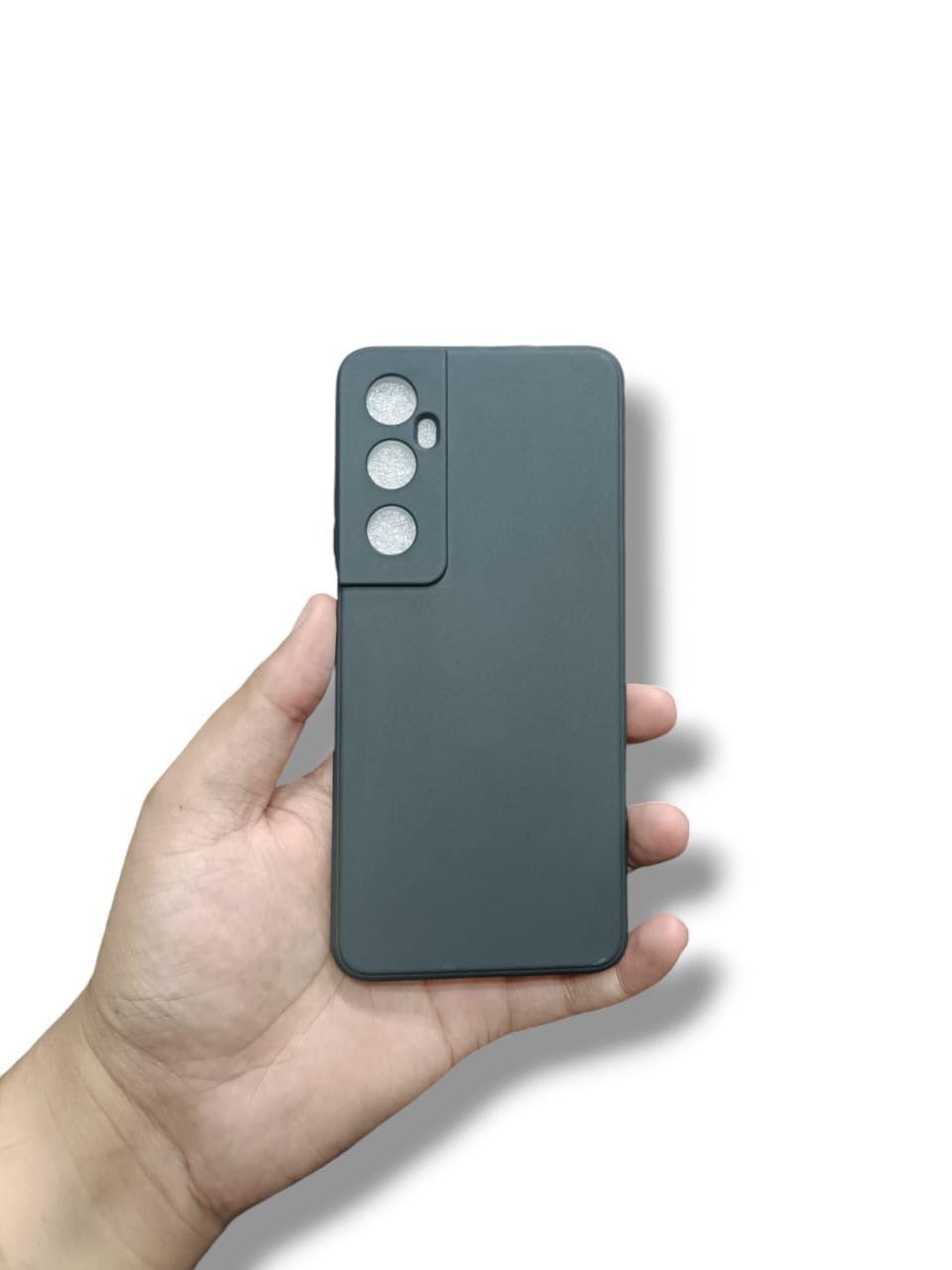 Picture of Realme C65 4G Back Cover Soft Official Clothe Inside Liquid Silicone Camera Protection Phone Case for Realme C65 4G