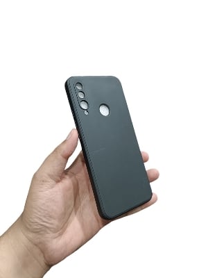 Picture of Huawei Y9 Prime 2019 Back Cover Soft Matt Liquid Silicone Official Clothe Inside Camera Protection Phone Case for Huawei Y9 Prime 2019