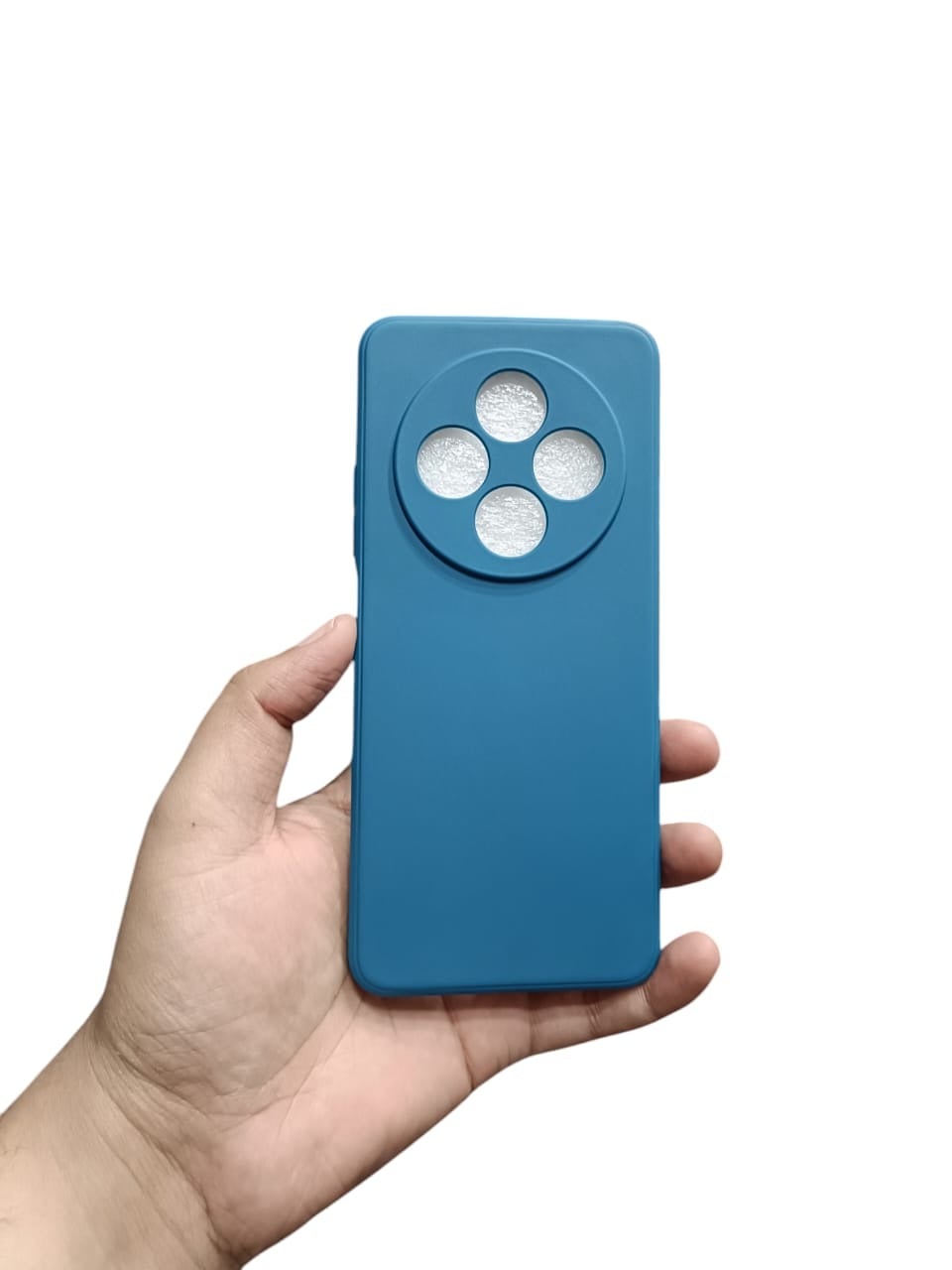Picture of Redmi 14C / Poco C75 Back Cover Soft Matt Official Clothe Inside Liquid Silicon Case Camera Protection Phone Case for Redmi 14C / Poco C75