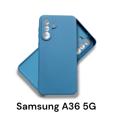 Picture of Samsung Galaxy A36 5G Back Cover Soft Matt Liquid Silicon Anti Shock Design Camera Protection Phone Case Samsung Galaxy A36 5G