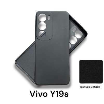 Picture of Vivo Y19s 4G Back Cover Soft Matt Liquid Silicon Anti Shock Design Camera Protection Phone Case Vivo Y19s 4G