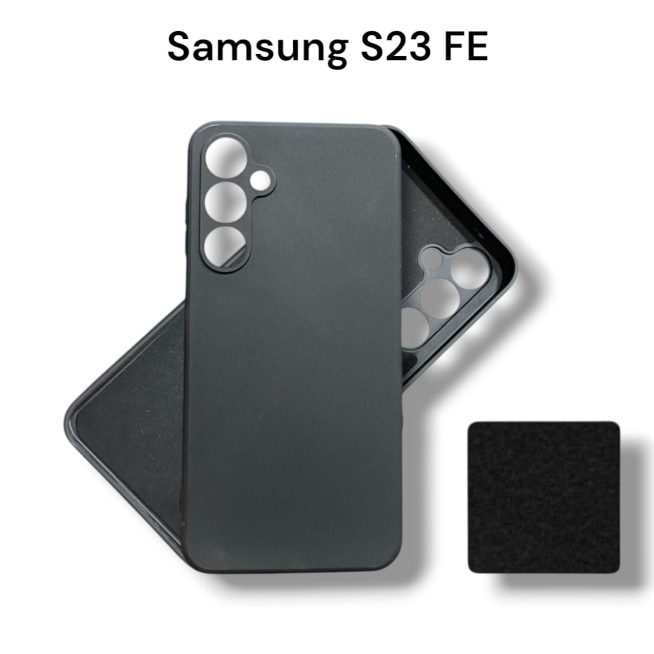 Picture of Samsung Galaxy S23 FE (S23 FE) Back Cover Soft Matt Liquid Silicon Anti Shock Design Camera Protection Phone Case Samsung Galaxy S23 FE